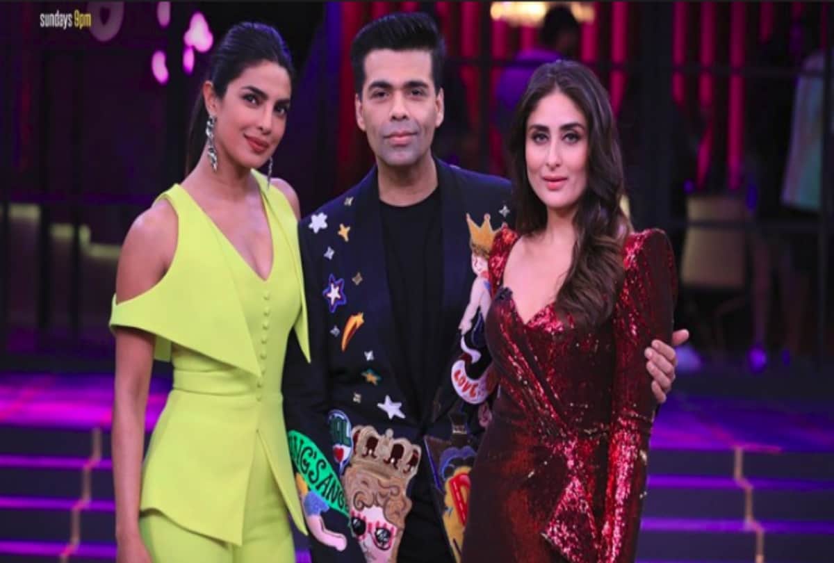 when Priyanka Chopra and Kareena Kapoor Khan talk about ex boyfriend shahid kapoor in Koffee With Karan