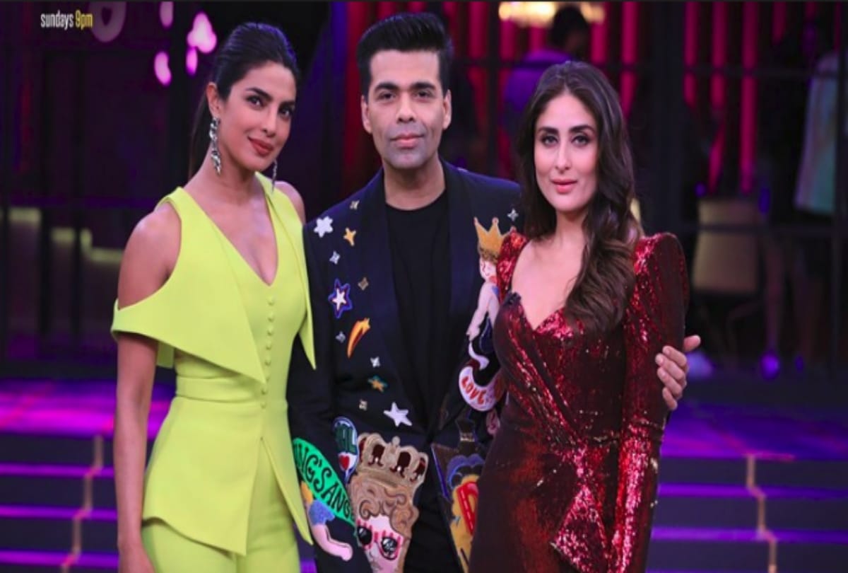 when Priyanka Chopra and Kareena Kapoor Khan talk about ex boyfriend shahid kapoor in Koffee With Karan