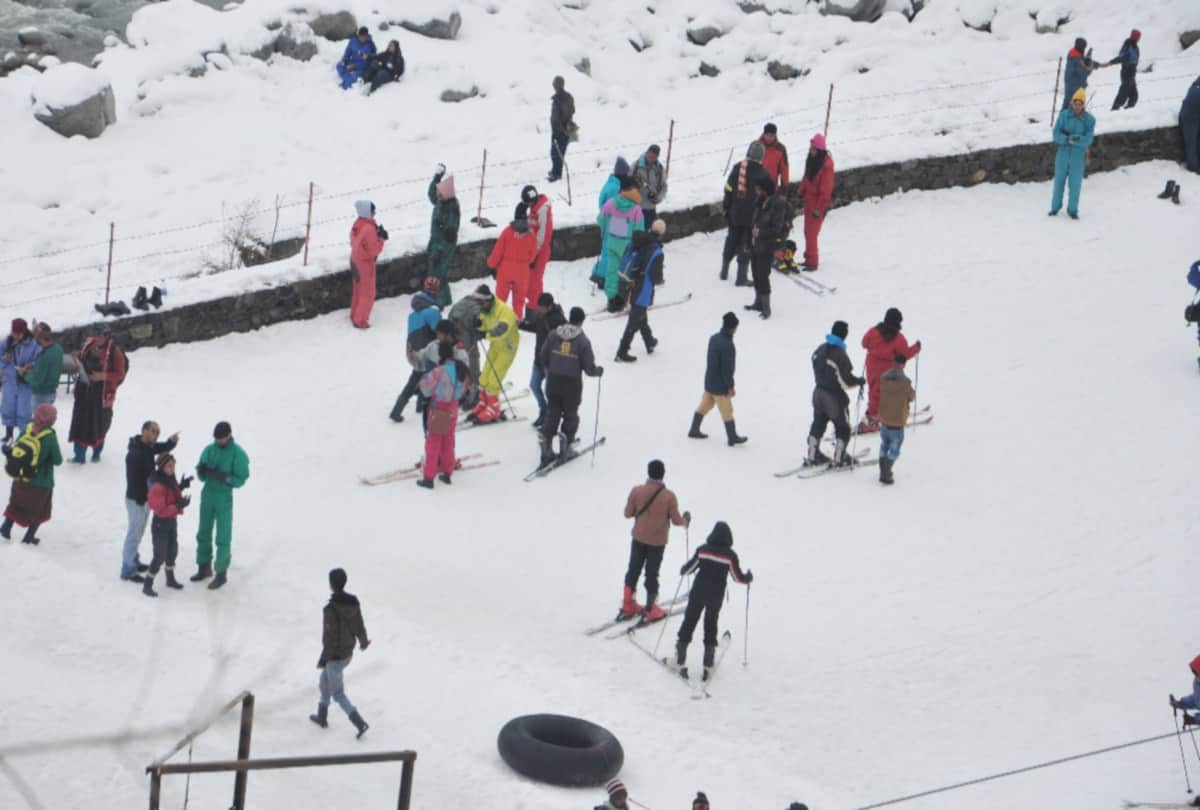fresh snowfall recorded in high hills of himachal today