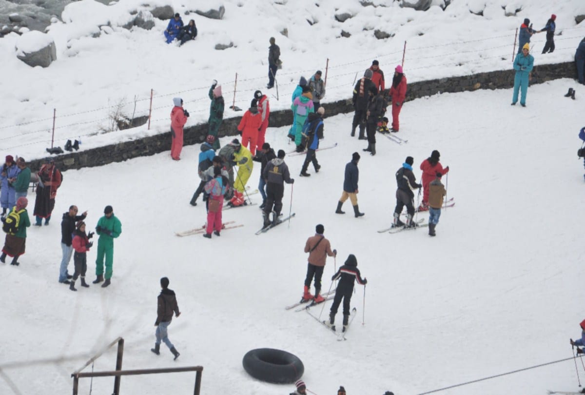fresh snowfall recorded in high hills of himachal today