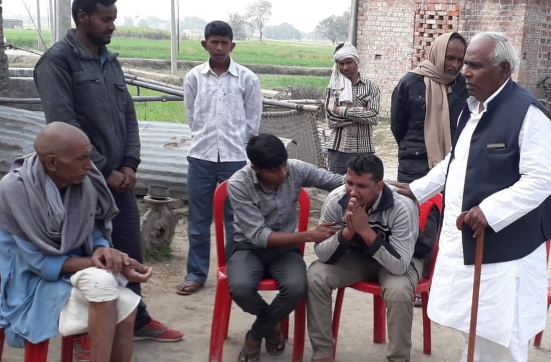 Pulwama attack martyred ramesh yadav brother reached varanasi