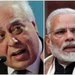 नरेंद्र मोदी-कपिल सिब्बल