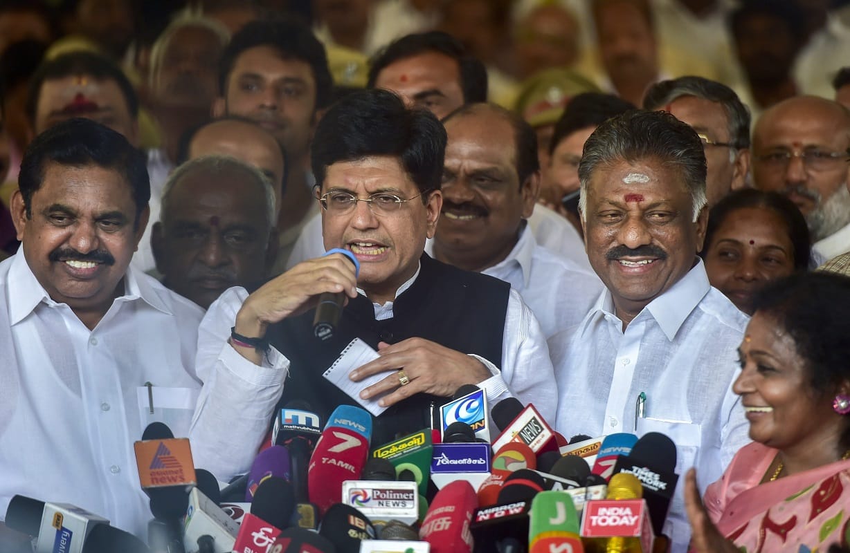 Lok sabha elections 2019: BJP and AIADMK alliance final with 7 seat allowed to PMK