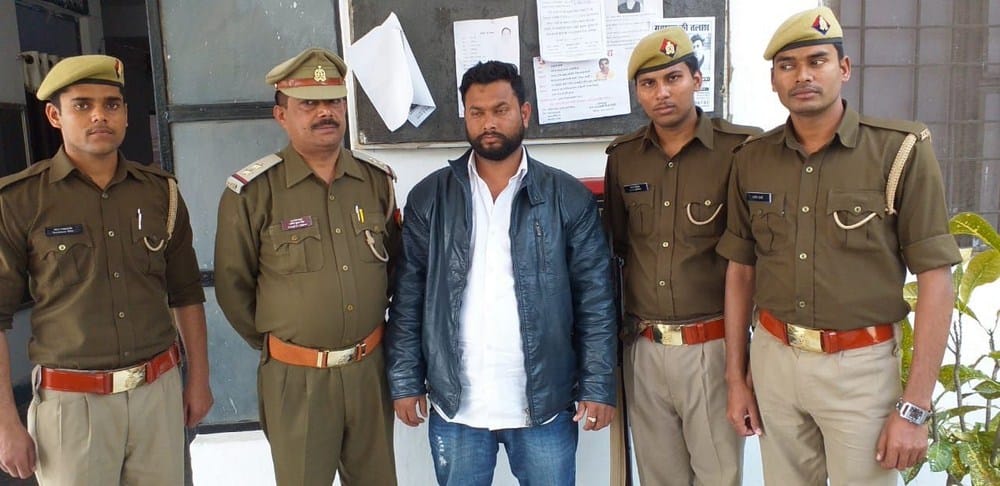 a facebook user arrested