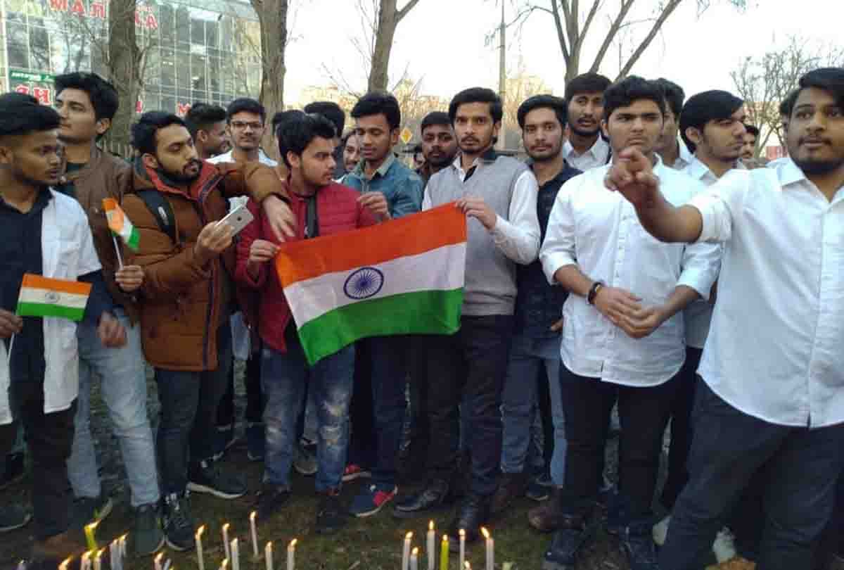 pulwama terror attack, indian foreign student angry