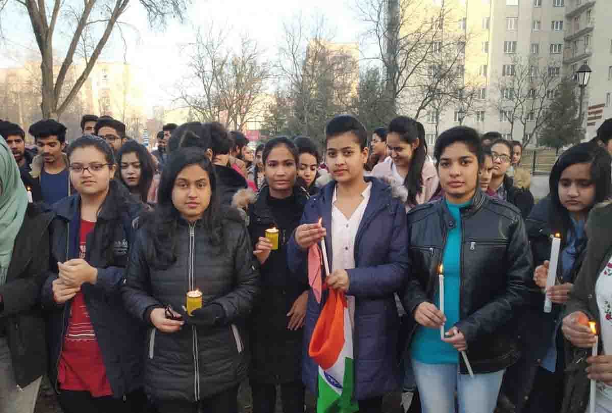 pulwama terror attack, indian foreign student angry