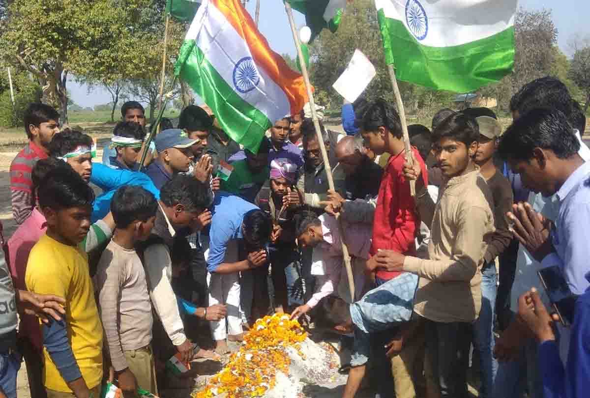 pulwama attack martyr shyam babu is famous in youth