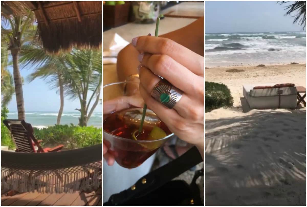 Farhan Akhtar Shibani Dandekar enjoying holiday in Mexico shared romantic pictures