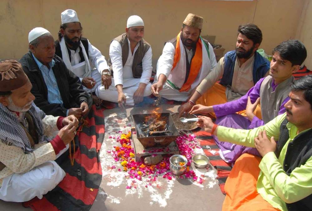 with candle and hawan people use many methods to pay homage to martyrs see photos