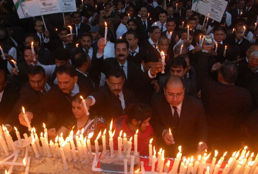 with candle and hawan people use many methods to pay homage to martyrs see photos