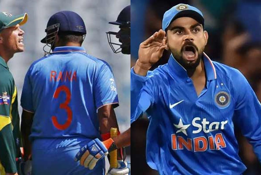 india vs australia five controversy, when both country were angry