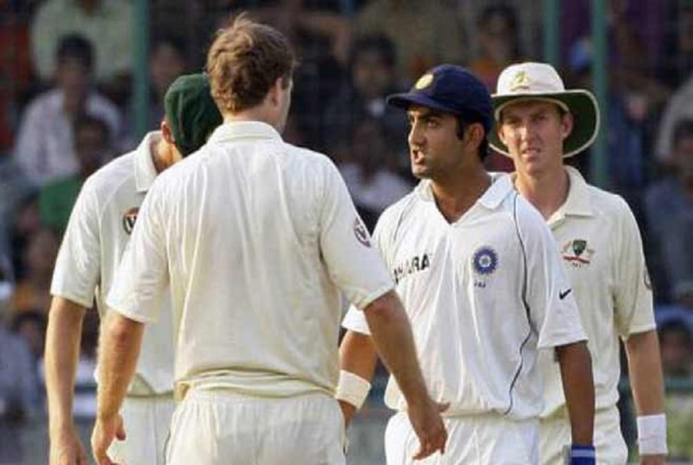 india vs australia five controversy, when both country were angry