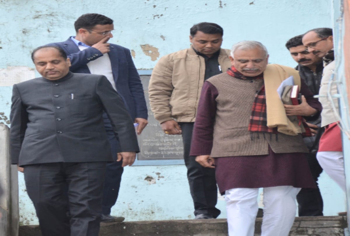 CM jairam and four MP attend the RSS meeting in bilaspur himachal