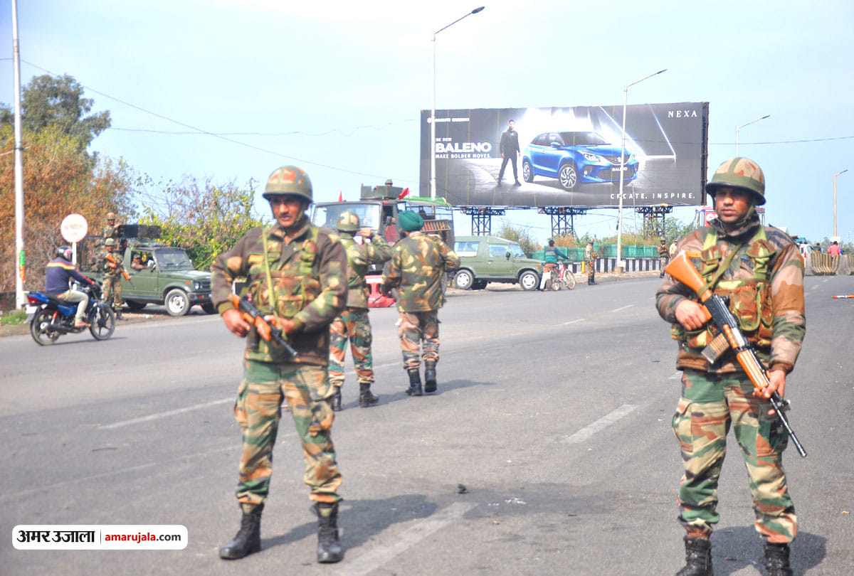 lok sabha election 2019: security forces deployed in jammu poonch lok sabha constituency