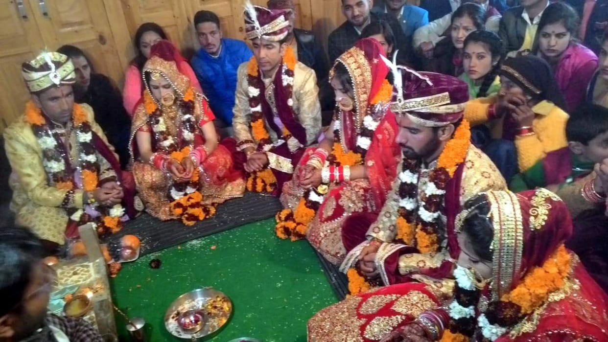 many bride reached in groom home unique tradition