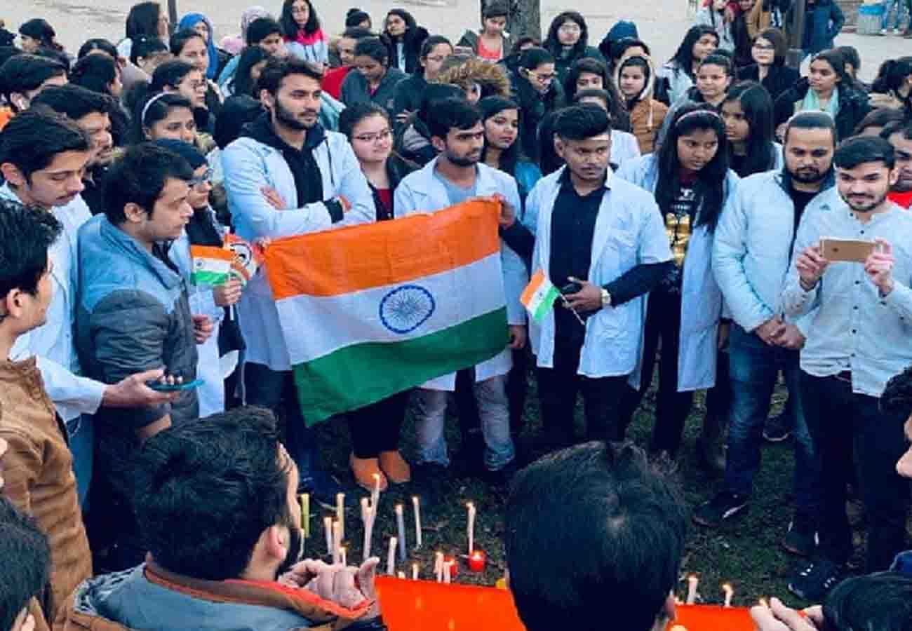 pulwama terror attack, indian foreign student angry