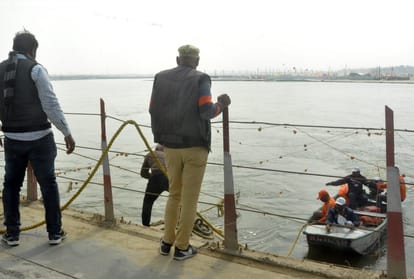 Kumbh 2019: Missing cry at the death of businessman son