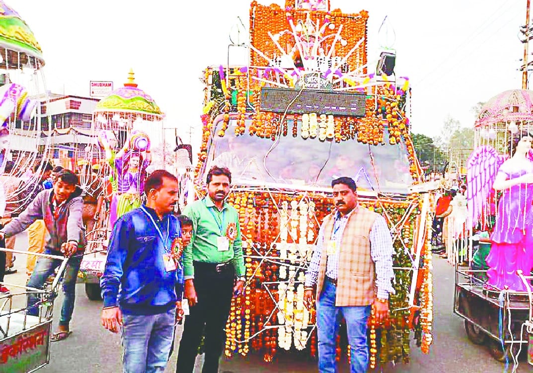 Shobhya Yatra derived from pomp on Sant Ravidas Jayanti
