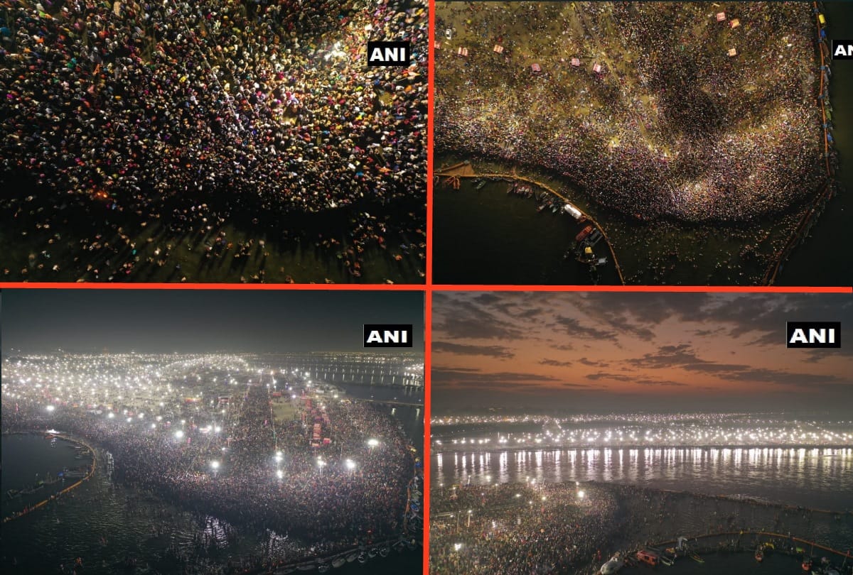 kumbh 2019: 1.25 crore devotees take holi dip in sangam on maghi purnima snan