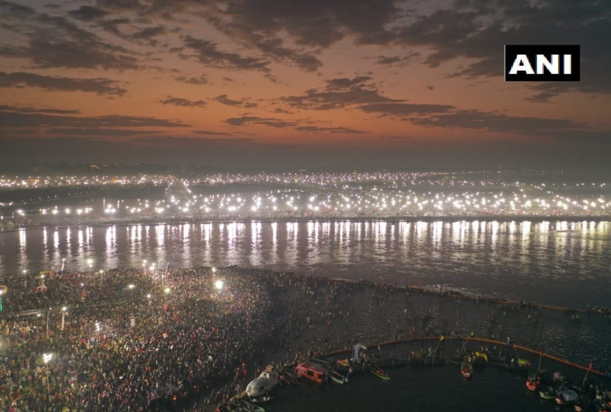 kumbh 2019: 1.25 crore devotees take holi dip in sangam on maghi purnima snan