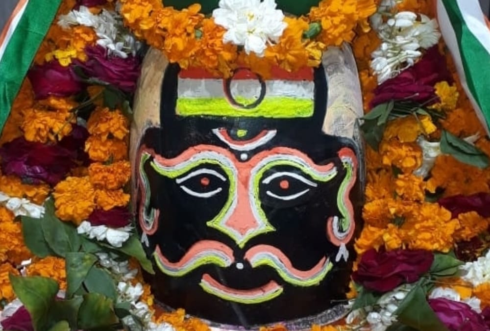 decoration of mahakal in lucknow.