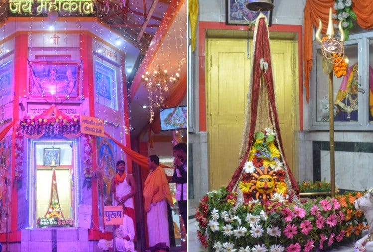 decoration of mahakal in lucknow.