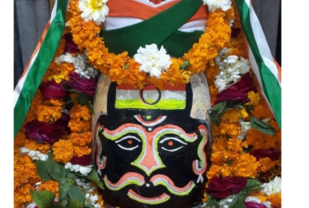 decoration of mahakal in lucknow.