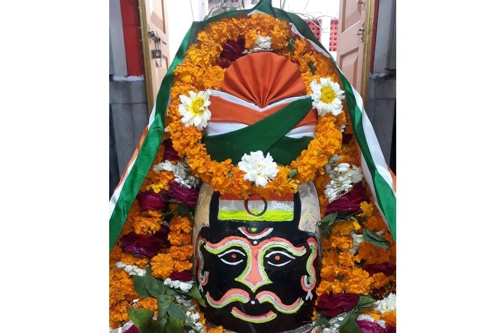 decoration of mahakal in lucknow.