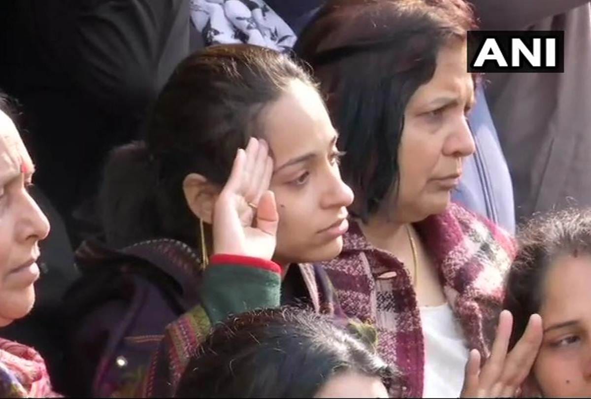 Pulwama Encounter dehradun martyr vibhuti antim yatra and cremation