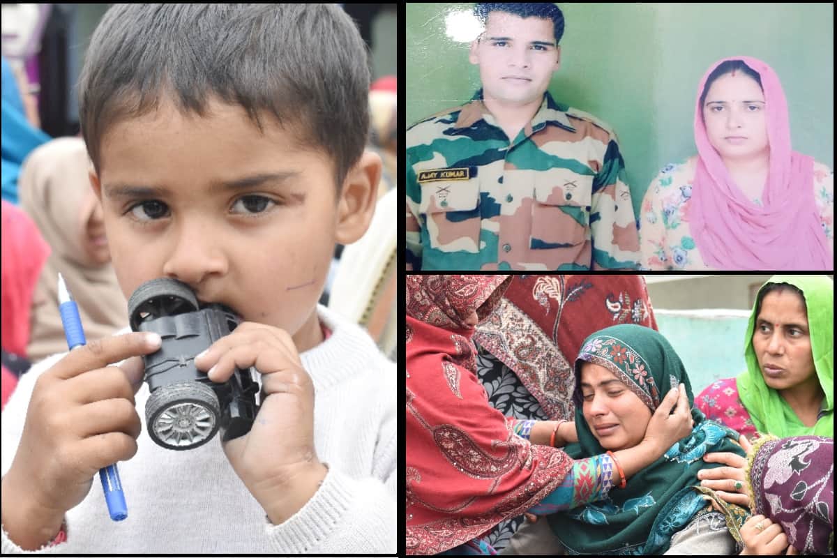 #Pulwama: sepoy ajay from Meerut martyred before becoming a father again after four months