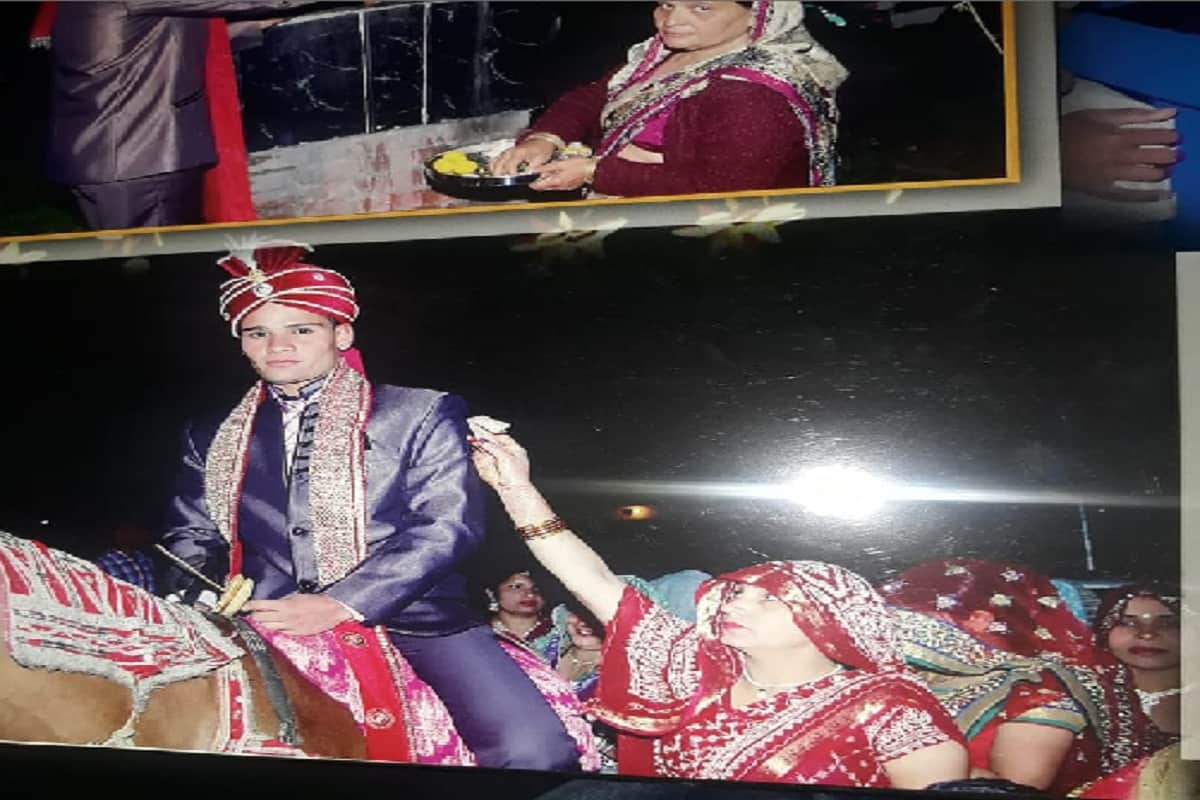 Pulwama: martyr Ajay Kumar's wedding photos and video see family members on sunday night