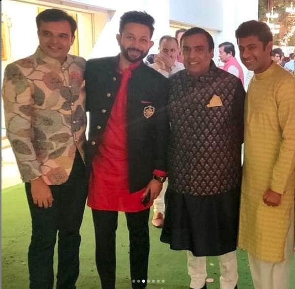 akash ambani wedding celebration start in antilia falguni pathak perform there