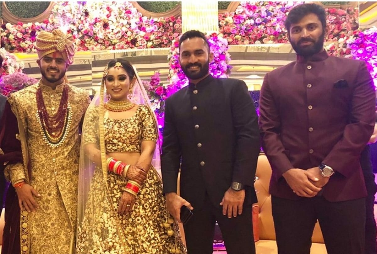 Nitish Rana got married to his longtime girlfriend ahead of IPL 2019