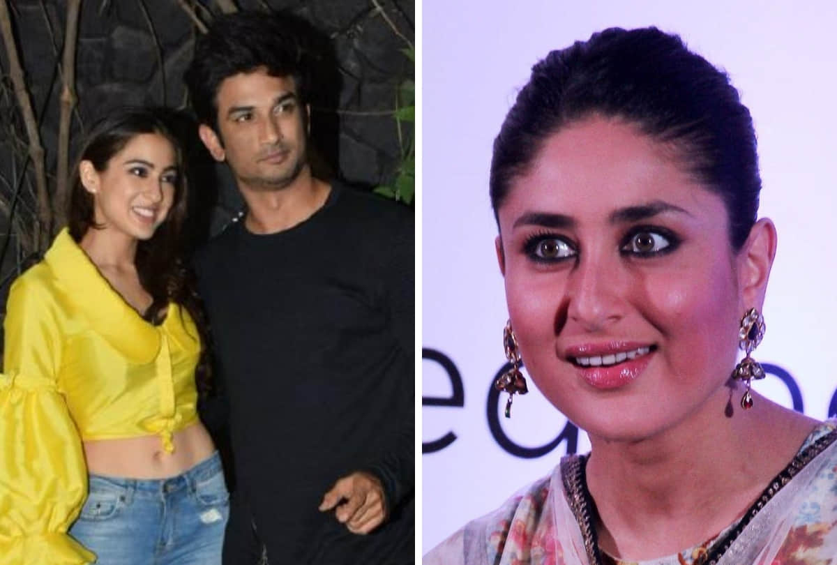 kareena kapoor is not happy of the relation of sara ali khan and sushant singh rajput