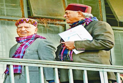 CM jairam and four MP attend the RSS meeting in bilaspur himachal