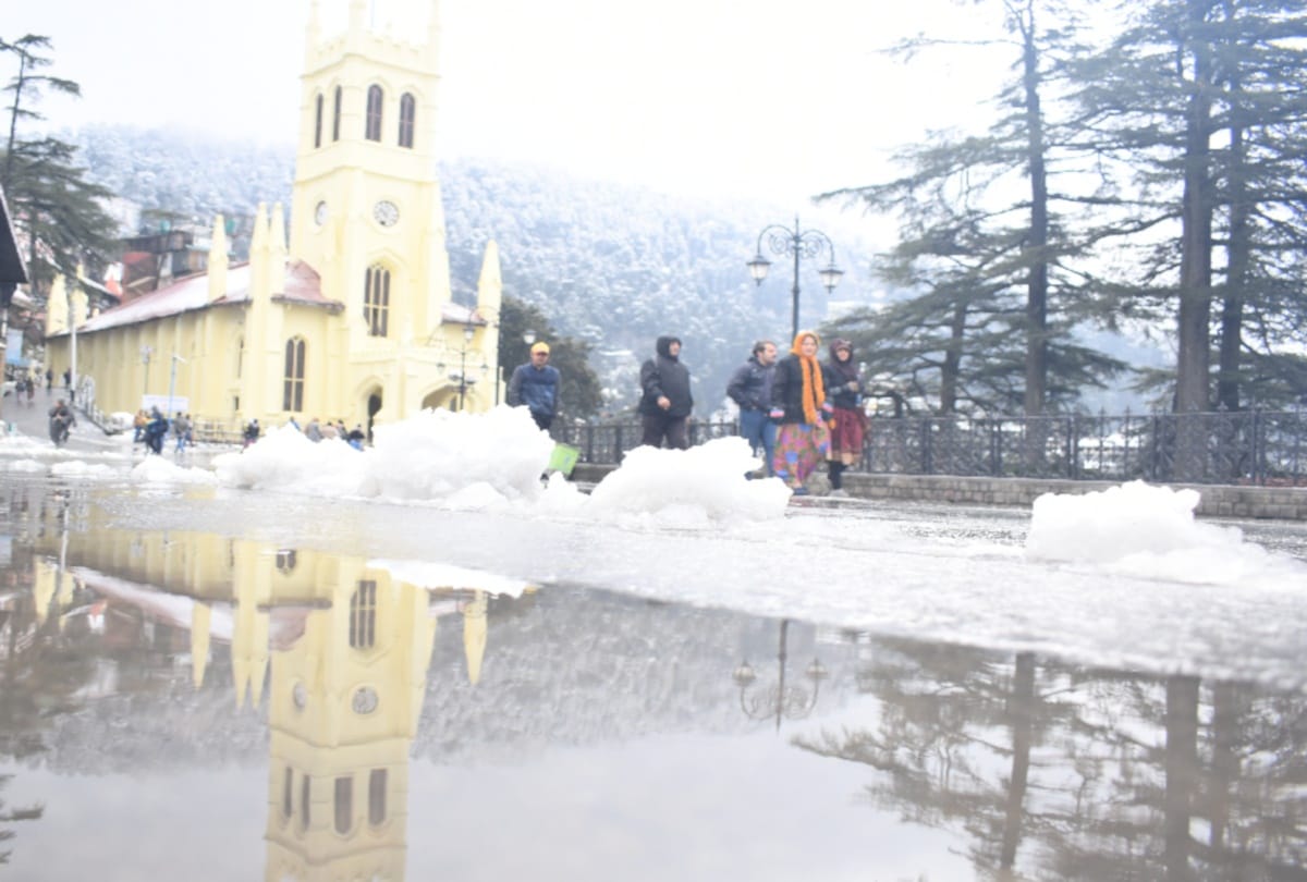 heavy snowfall in shimla after 12 years in february