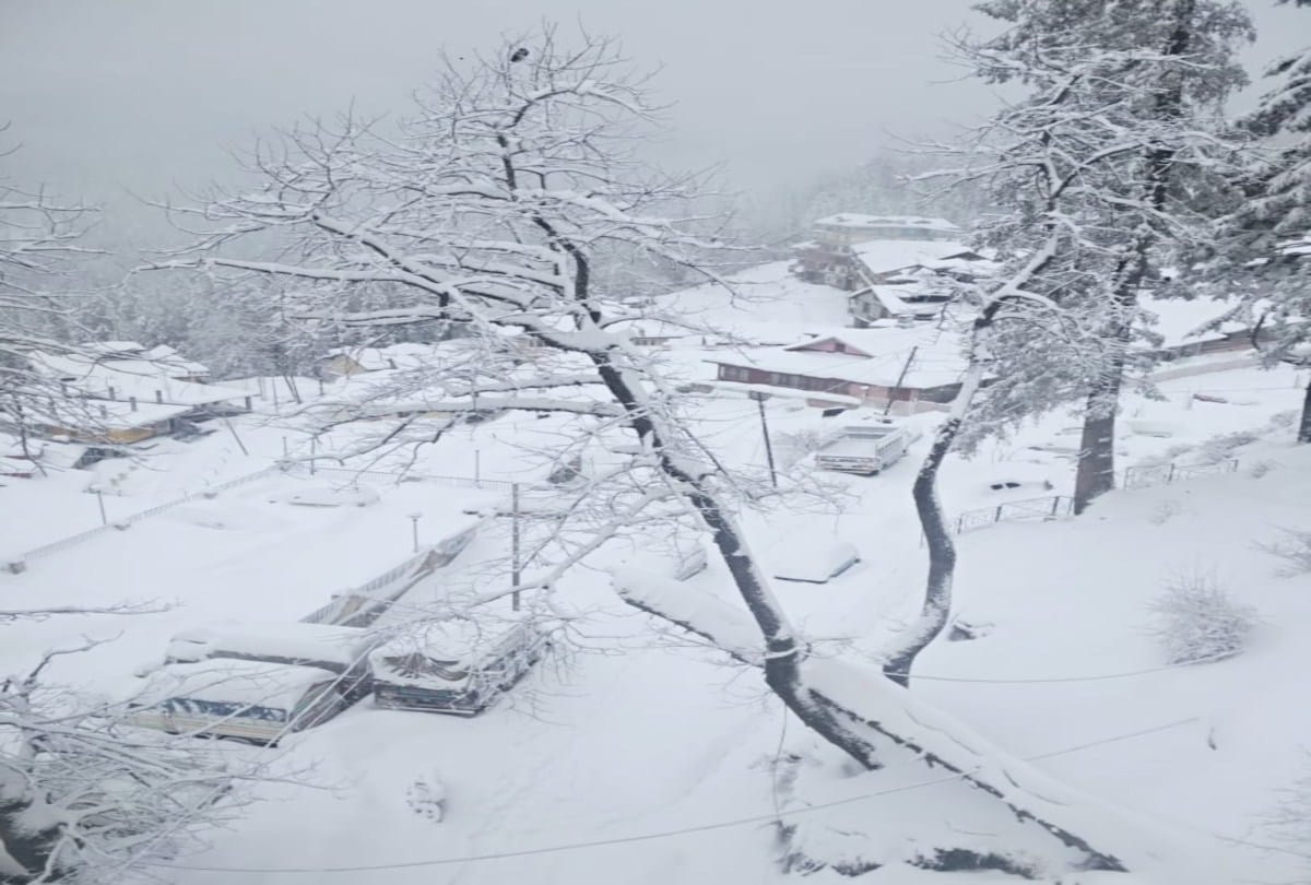 many roads closed in himachal due to heavy snowfall