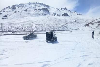 Mountain Gate Winter Expedition Rally in minus 20 degrees temperature in himachal