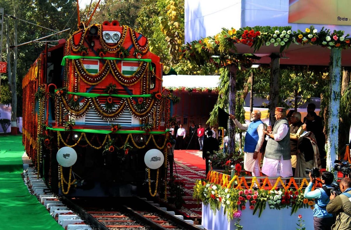 World first twin rail engine made in india