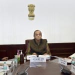 Finance Minister Arun Jaitley chairs the 33rd GST council meeting