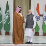 सऊदी प्रिंस मोहम्मद बिन सलमान और प्रधानमंत्री नरेंद्र मोदी