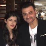 shanaya kapoor with sanjay kapoor