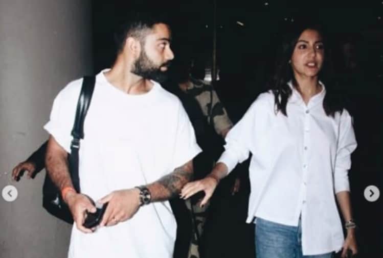 virat kohli and anushka sharma returning back from goa