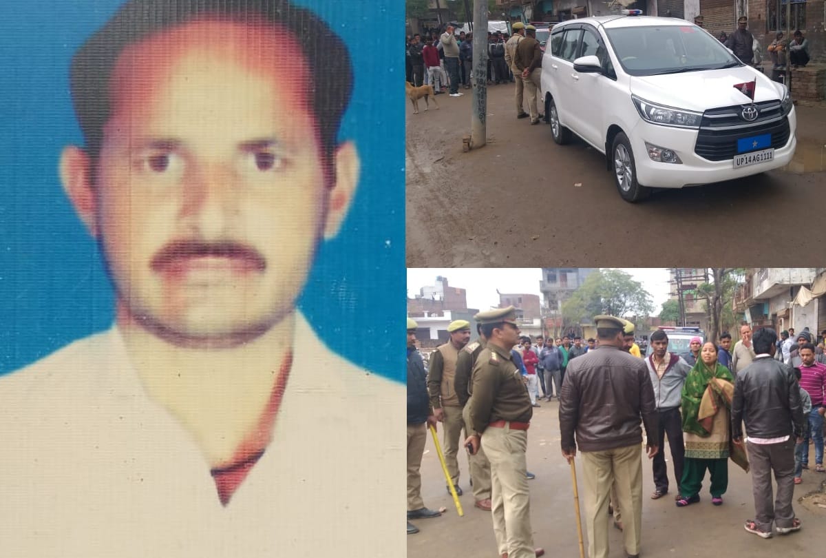bsp leader brother shot dead by bike borne assailants in loni ghaziabad
