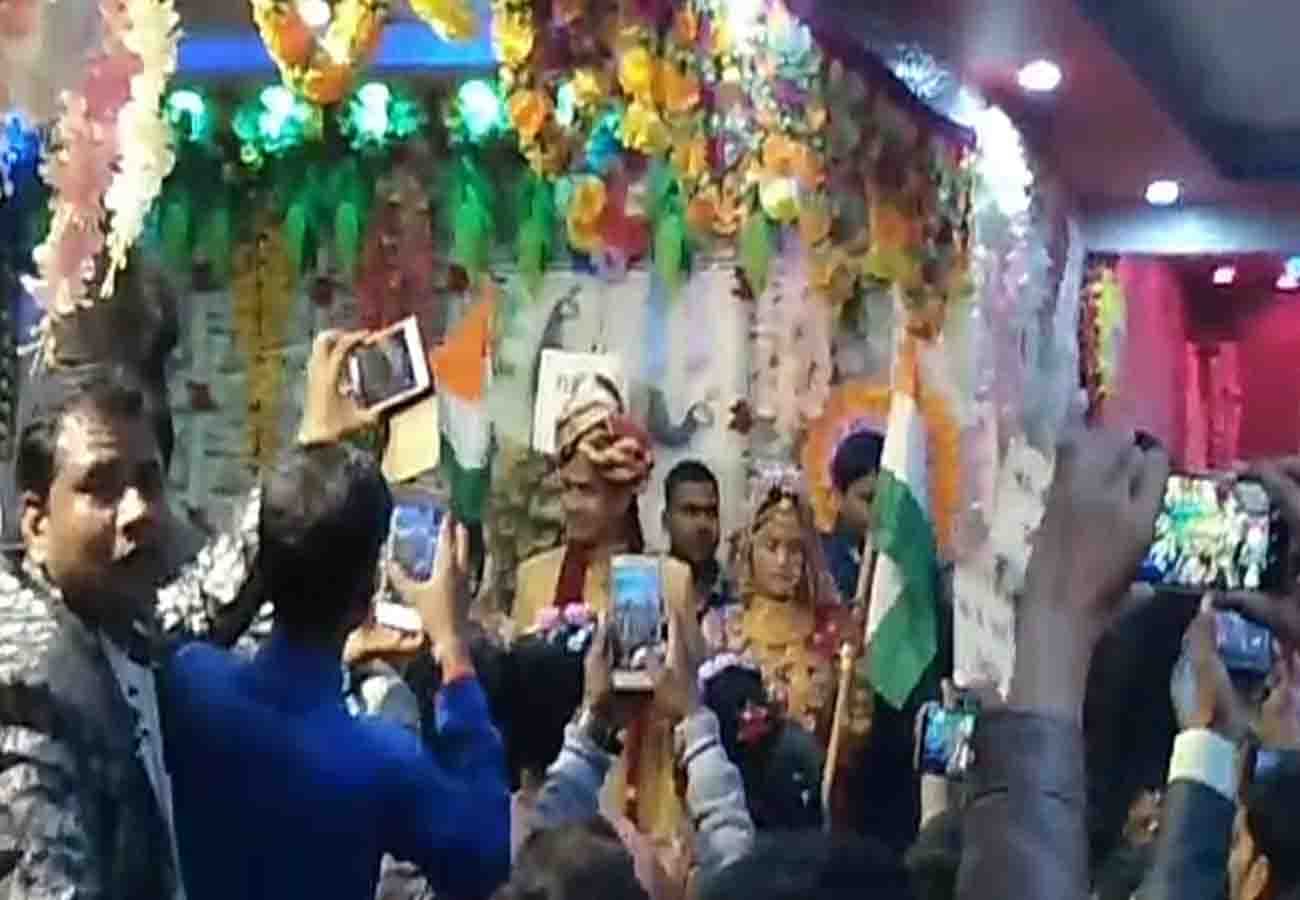 Unique wedding in Farrukhabad, tribute to martyrs in Pulwama