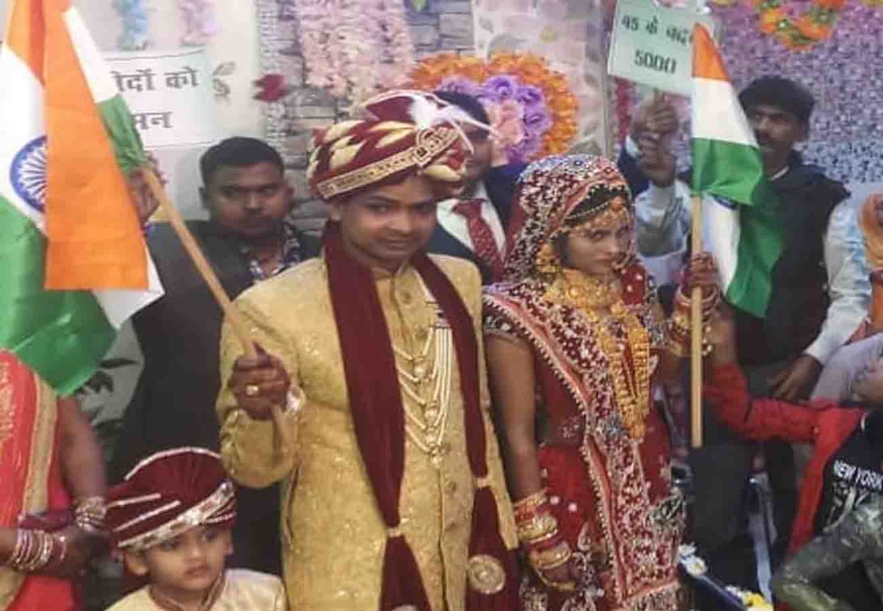 Unique wedding in Farrukhabad, tribute to martyrs in Pulwama