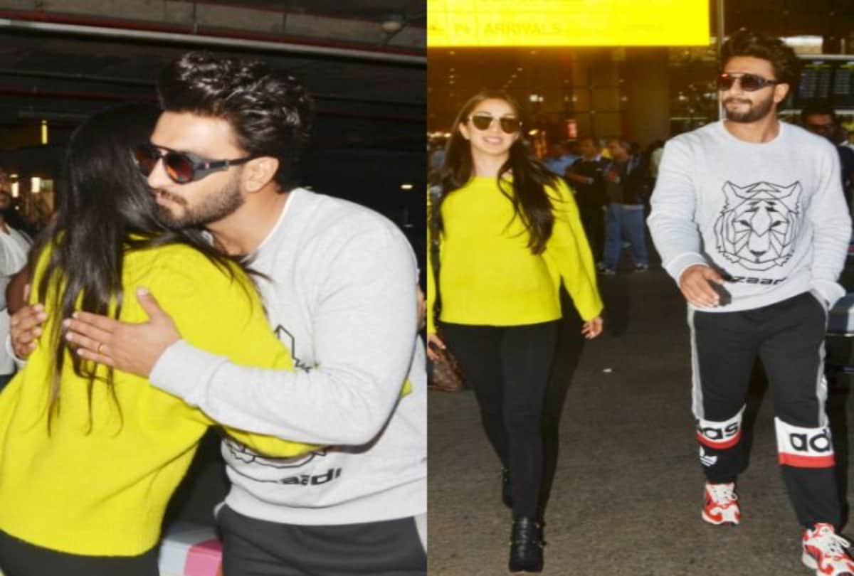 Kiara Advani and Ranveer Singh Airport pics viral her bag price will give you shock