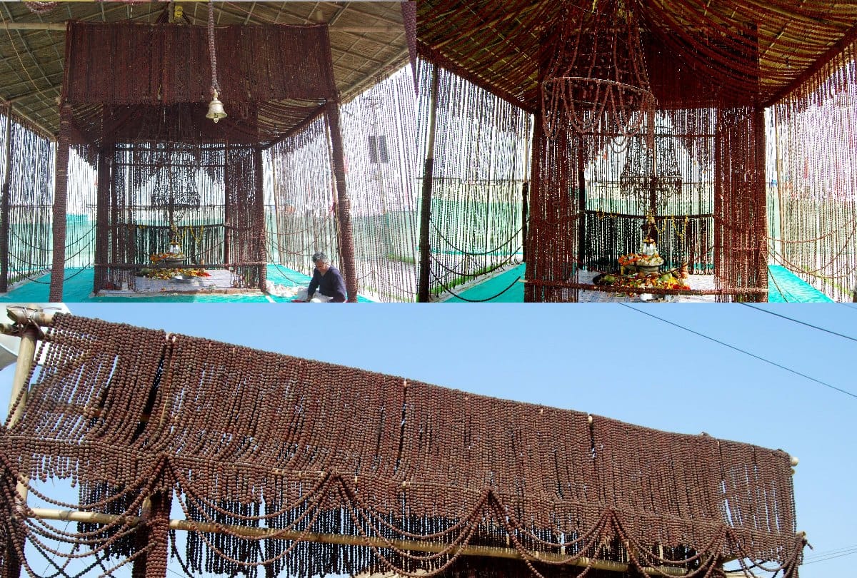 kumbh 2019:  three lakh Rudraksh donations made Yagya  mandap in kumbh mela
