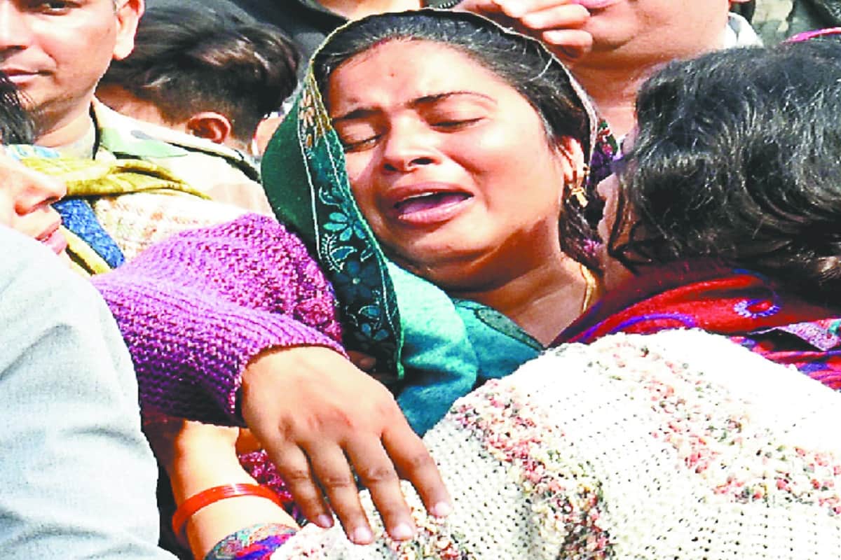 Pulwama encounter, Meerut martyr Ajay wife says I will take full care of my family