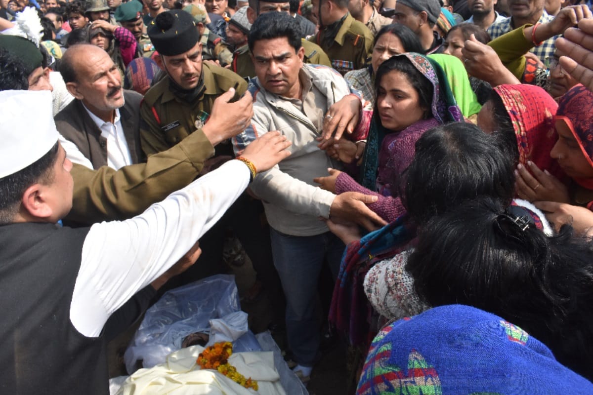 Meerut Martyr ajay wife brother is in indian army, has been sacrificed her husband for the country